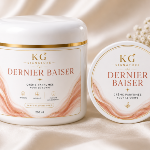 Crème parfumée Dernier baiser